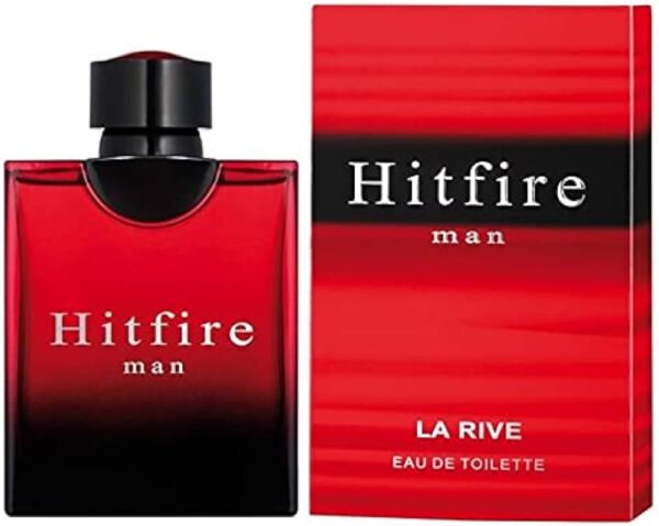 عطر مردانه لاریو هیت فایر حجم 90 میل LA RIVE HITFIRE MAN EAU DE TOILETTE