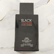 عطر مردانه مونارچی (Monarchi) مدل بلک تاندر (Black Thunder) حجم 100 میل