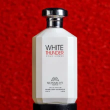 عطر مردانه مونارچی (Monarchi) مدل وایت تاندر (White Thunder) حجم 100 میل