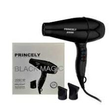 سشوار حرفه ای پرنسلی Princely مدل BLACK MAGIC PR200AT قدرت 2650 وات