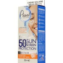 کرم ضد آفتاب پیکسل پوست خشک و حساس 50 میل SPF50 بدون رنگ